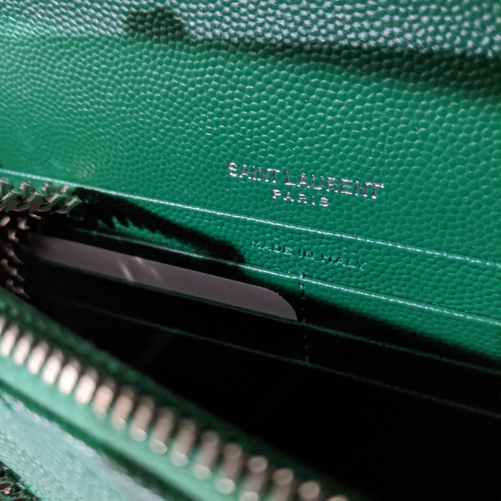Brand New Saint Laurent Chain Wallet Monogram - Picture 5 of 7